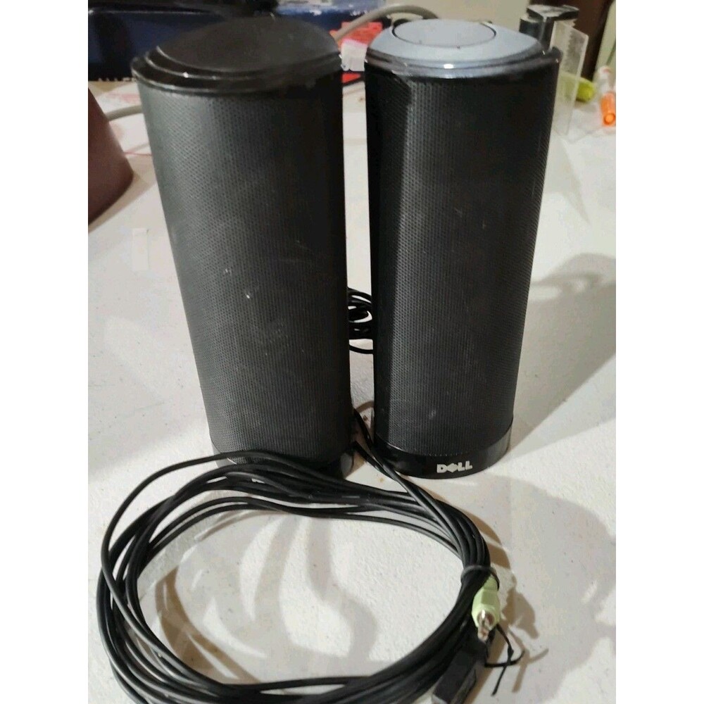 Black Dell AX210 USB Powered Multimedia Speaker System